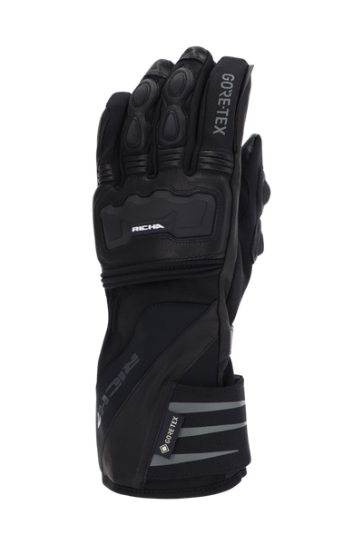Richa Gladiator Gore-Tex Gloves - Black - FREE UK DELIVERY - View #3